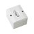 Conjunto Sobrepor 1 Tomada 2P+T Vertical 20A/250V Mectronic