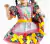 Vestido Junino LUXO Infantil, Festa Junina, São João, quadrilha.