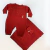 Saída De Maternidade Tricot Luxo Bordado com Pérolas e Manta - comprar online