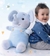Elefante Pelúcia Soninho Infantil Antialérgico G, 40cm, decoração quarto bebê.