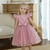 Vestido Princesa Luxo Bordado Pérolas infantil festa - comprar online