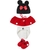 Conjunto Recém-nascido Fotografia Crochê Mesversário Minnie - VeF Baby Store