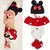 Conjunto Recém-nascido Fotografia Crochê Mesversário Minnie na internet