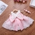 Vestido de Festa Infantil Luxo Princesa bebê