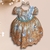 Vestido Luxo Princesa Jardim Encantado bordado com Borboleta. - comprar online