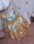 Imagem do Vestido Luxo Princesa Jardim Encantado bordado com Borboleta.
