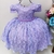 Imagem do Vestido Realeza Festa Infantil Renda Luxo Batizado Daminha