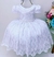 Vestido Realeza Festa Infantil Renda Luxo Batizado Daminha na internet