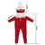 Conjunto Recém-nascido Fotografia Crochê Mesversário Papai Noel bebê - VeF Baby Store