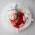 Conjunto Recém-nascido Fotografia Lã com Suéter Natalino mesversário bebê