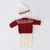 Conjunto Recém-nascido Fotografia Lã com Suéter Natalino mesversário bebê - comprar online