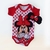 Body Bebê + laço temático Fotografia Mesversário Minnie