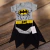 Body Bebê + capa temático Fotografia Mesversário Batman - comprar online