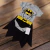 Body Bebê + capa temático Fotografia Mesversário Batman