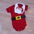 Body temático Papai Noel Bebê luxo 100% algodão Fotografia Mesversário Natal 3 peças na internet
