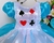 Vestido Luxo Princesa Alice no País das Maravilhas - VeF Baby Store