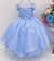 Imagem do Vestido Princesa Elsa Festa Infantil Luxo Frozen Com Capa