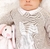 Saída De Maternidade Tricot Luxo Coelho Bebê Bordado Com Manta 3 Pç - comprar online