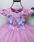 Vestido Luxo Princesa Jardim Encantado bordado com pérolas na internet