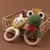 Chocalho Bebê/Recém-nasc Mordedor Amigurumi Newbon Temático - Sapo - comprar online