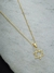 Colar Masculino Estrela de Davi Banho Ouro 18K