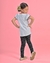 Conjunto Ursinho Infantil Menina Bordado Milon- PRETO - comprar online