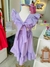 Vestido em algodão - Lilás na internet