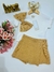 Imagem do Conjunto Infantil Menina Laço Milon - Camurça
