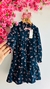 Imagem do Vestido Infantil Menina Flores Milon - AZUL