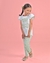 Conjunto Ursinho Infantil Menina Bordado Milon- VERDE - comprar online