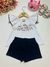 Conjunto Infantil Menina Doces Milon-azul