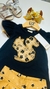 Conjunto Infantil Menina Esquilo Milon- PRETO/ CAMURÇA na internet
