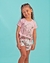Conjunto Infantil Menina em Cotton Milon-ROSA - CASTELO DA LIZ