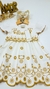 Vestido Infantil Menina Flores Milon - OFF - loja online