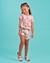 Conjunto Infantil Menina em Cotton Milon-ROSA na internet