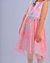 Vestido Festa Estampado com Saia Tule Malagah - FLORES - CASTELO DA LIZ