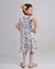Vestido Infantil Menina Bordado Milon- ROSA