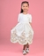 Vestido Infantil Menina Pérolas Milon- OFF - loja online