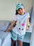 Pijama coelho+tapa-olhos - Verde - comprar online