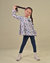 Conjunto Infantil Menina Mirtilos Milon - Azul - CASTELO DA LIZ