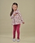 Conjunto Infantil Menina Mirtilos Milon- Rosa - comprar online