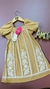 Vestido flores 3D MILON - CASTELO DA LIZ