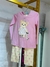 Pijama Laços - Rosa - comprar online