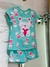Pijama gatinho - verde - comprar online