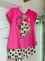 Pijama Oncinha + Tapa-olhos - Rosa - comprar online
