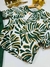 Conjunto infantil estampa NANAI Moletom- verde jungle