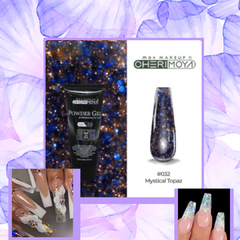 Polygel Glitter Cherimoya(PowderGel)