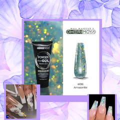 Polygel Glitter Cherimoya(PowderGel)