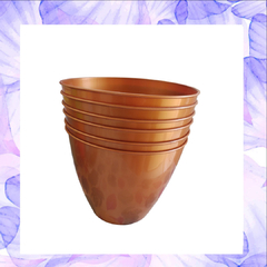 Maceta Betta Metalizada