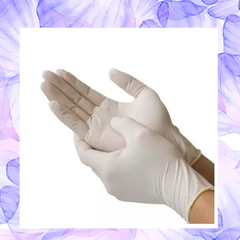 Guantes de Latex Beige